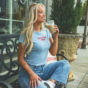 Porch Swing Angel Women's Tee – Muscadine Bloodline