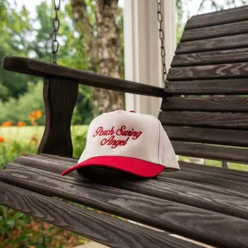 Porch Swing Angel Trucker Hat – Muscadine Bloodline