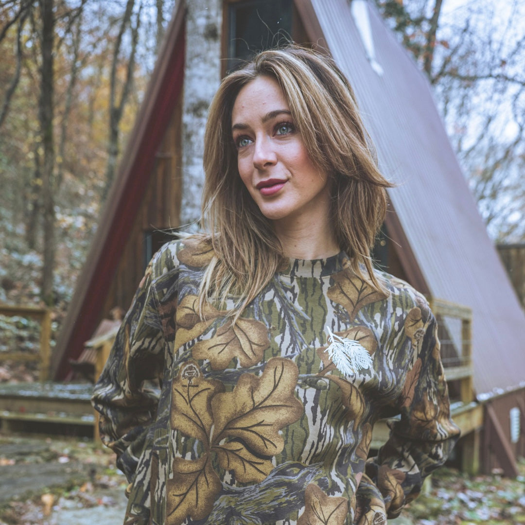 Mossy Oak Lo-Fi Crewneck – Muscadine Bloodline