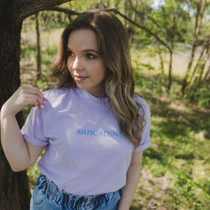 Muscadine Simple Tee (Orchid)